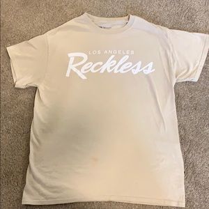 reckless t-shirt